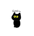 黒無にゃん（個別スタンプ：10）