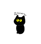 黒無にゃん（個別スタンプ：11）