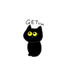 黒無にゃん（個別スタンプ：16）