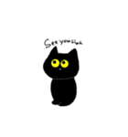 黒無にゃん（個別スタンプ：19）