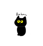 黒無にゃん（個別スタンプ：21）