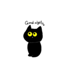 黒無にゃん（個別スタンプ：22）