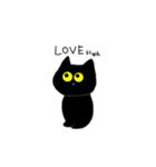黒無にゃん（個別スタンプ：23）
