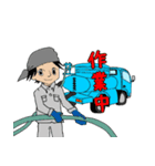 衛生会社のお仕事～清掃業務編～（個別スタンプ：7）