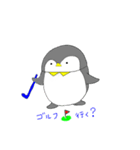 ペンギンゴルファースタンプ（個別スタンプ：2）