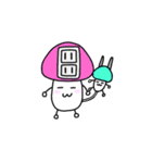 ゆれゆれキノコ（個別スタンプ：2）