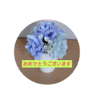 花のあいさつスタンプ2（個別スタンプ：10）