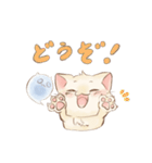 抜けがらねこのぬけねこ(大きめ)（個別スタンプ：8）