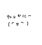 顔文字ちゃぁあん3（個別スタンプ：11）