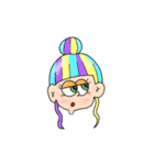 からふる女のこ（個別スタンプ：5）