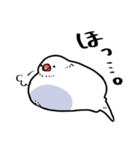 文鳥のほぼ一言スタンプ（個別スタンプ：8）