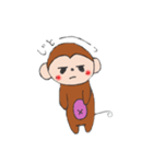 たれ目のおさるさん★（個別スタンプ：19）