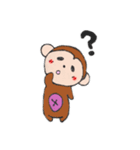 たれ目のおさるさん★（個別スタンプ：25）