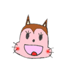 たれ目のおさるさん★（個別スタンプ：32）