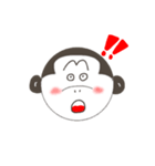 ゴリ子の感情スタンプ（個別スタンプ：3）