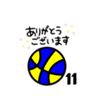 背番号11（個別スタンプ：16）