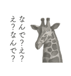 時々おかしい目が雑な手描き動物（個別スタンプ：14）