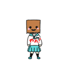 紙袋ちゃん。。（個別スタンプ：1）