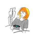 さけのもかLINEスタンプ（個別スタンプ：34）