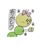 テンちゃんとあおちゃん夫婦（2B4班）（個別スタンプ：1）