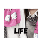 Life_ .（個別スタンプ：1）