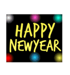 MerryXmas  ＆  HappyNewyear（個別スタンプ：16）