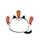 Round cat！（個別スタンプ：9）