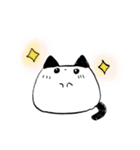 Round cat！（個別スタンプ：34）