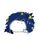 Round cat！（個別スタンプ：38）