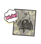 鉛筆手描きスタイル（個別スタンプ：8）