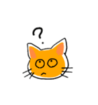 猫の気持ち2ゆるい日常会話（個別スタンプ：16）