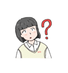めいちゃんは女子高生（個別スタンプ：7）
