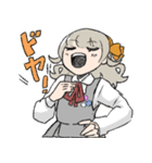 まほろちゃんスタンプ【幻想劇団まほろ】（個別スタンプ：16）