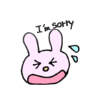 Usagi  English（個別スタンプ：3）