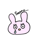 Usagi  English（個別スタンプ：4）