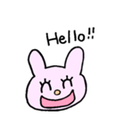 Usagi  English（個別スタンプ：5）