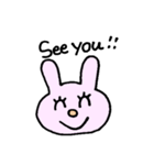 Usagi  English（個別スタンプ：6）