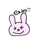Usagi  English（個別スタンプ：17）