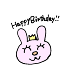 Usagi  English（個別スタンプ：19）