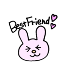 Usagi  English（個別スタンプ：27）