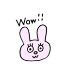 Usagi  English（個別スタンプ：30）