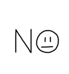 日常会話 英語 1（個別スタンプ：3）
