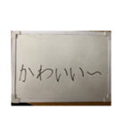 white board 2（個別スタンプ：3）