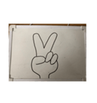 white board 2（個別スタンプ：12）