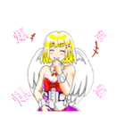 ぽじてぃぶ天使あとちゃん（個別スタンプ：10）