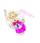 ぽじてぃぶ天使あとちゃん（個別スタンプ：21）