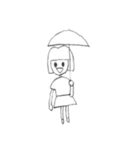 おんなのこaa（個別スタンプ：1）