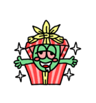 緑ちゃん メリクリスマス（個別スタンプ：7）