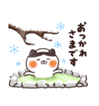 ハチにゃんの冬❄︎（個別スタンプ：18）