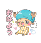 ONE PIECE！ゆるかわ！動物スタンプ（個別スタンプ：1）